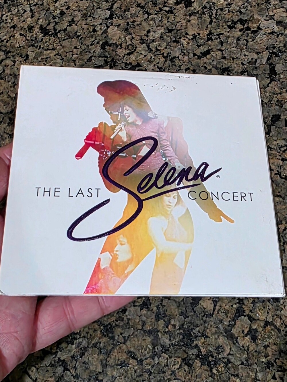 The Last Concert by Selena CD DVD dual combo 2017 Digipak deluxe set Iconic rare